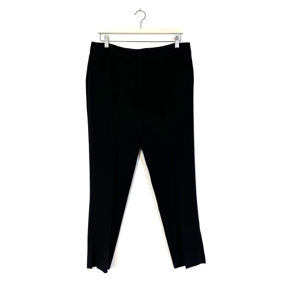Kate Spade | Black Trouser Pants with Ankle Slits Size 10